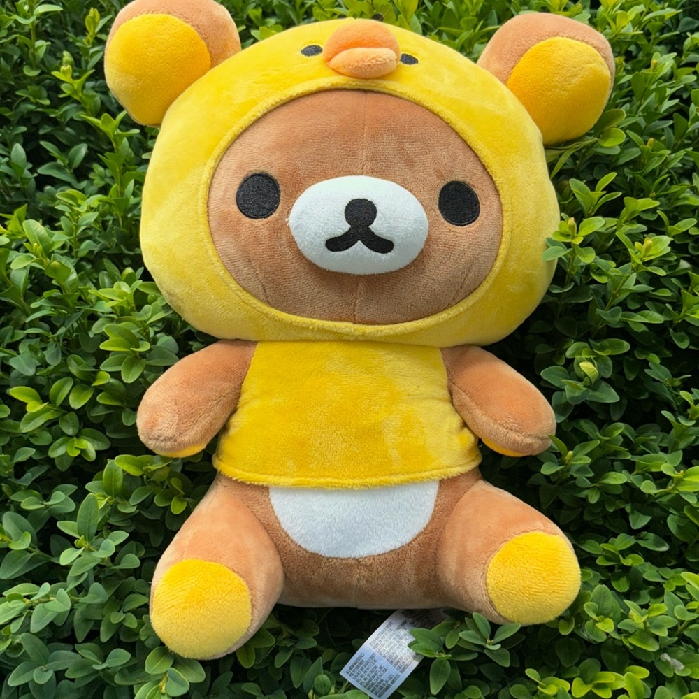 Rilakkuma As Kiiroitori Yellow Duck Outfit 12” Plush San-X